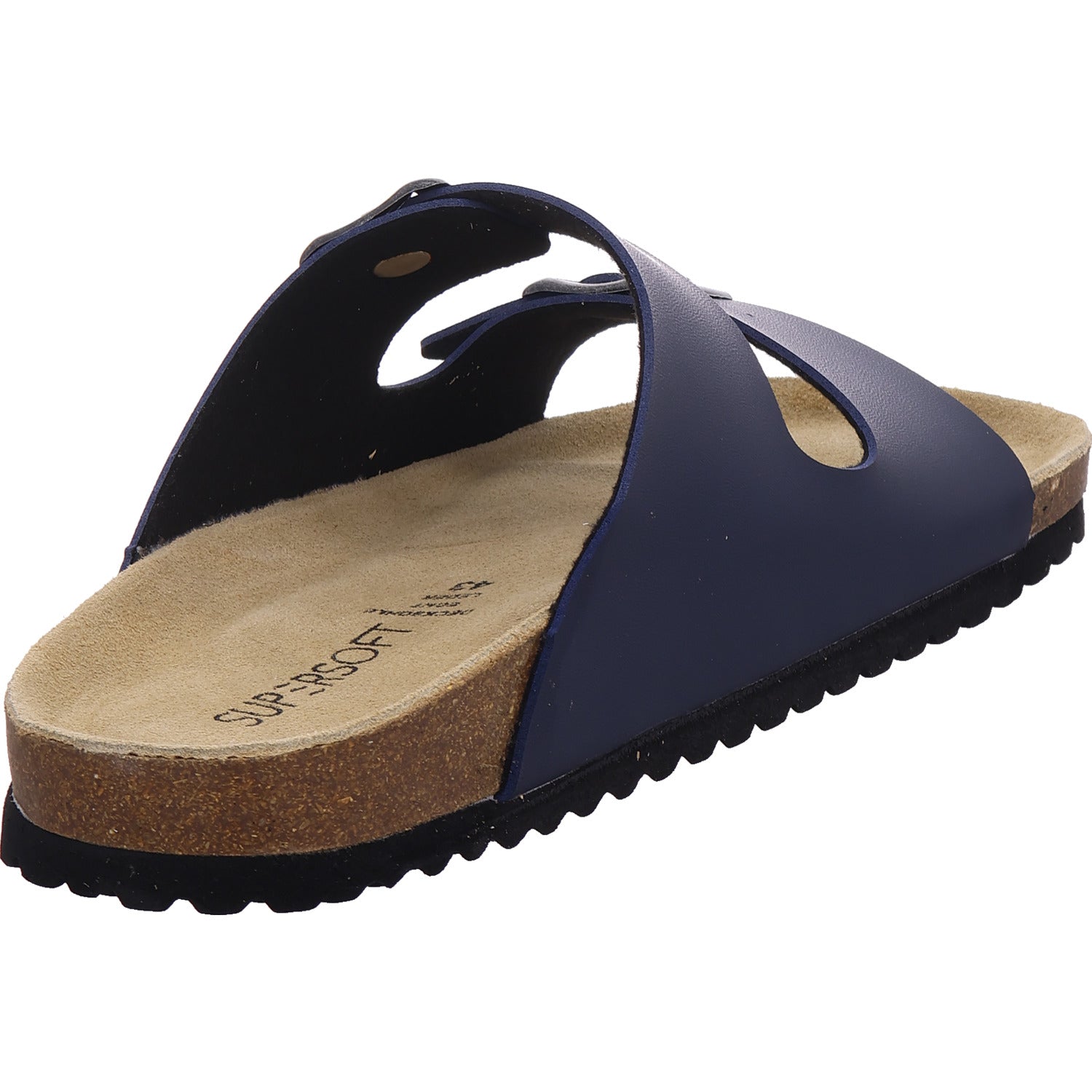 Planet Footwear Herren Pantoffel He.-Tieffussbett Pantoletten in blau