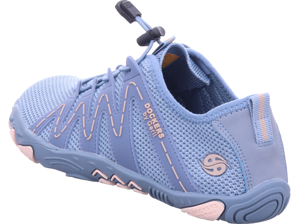 Dockers Damen Textilschuh Barfuss in blau