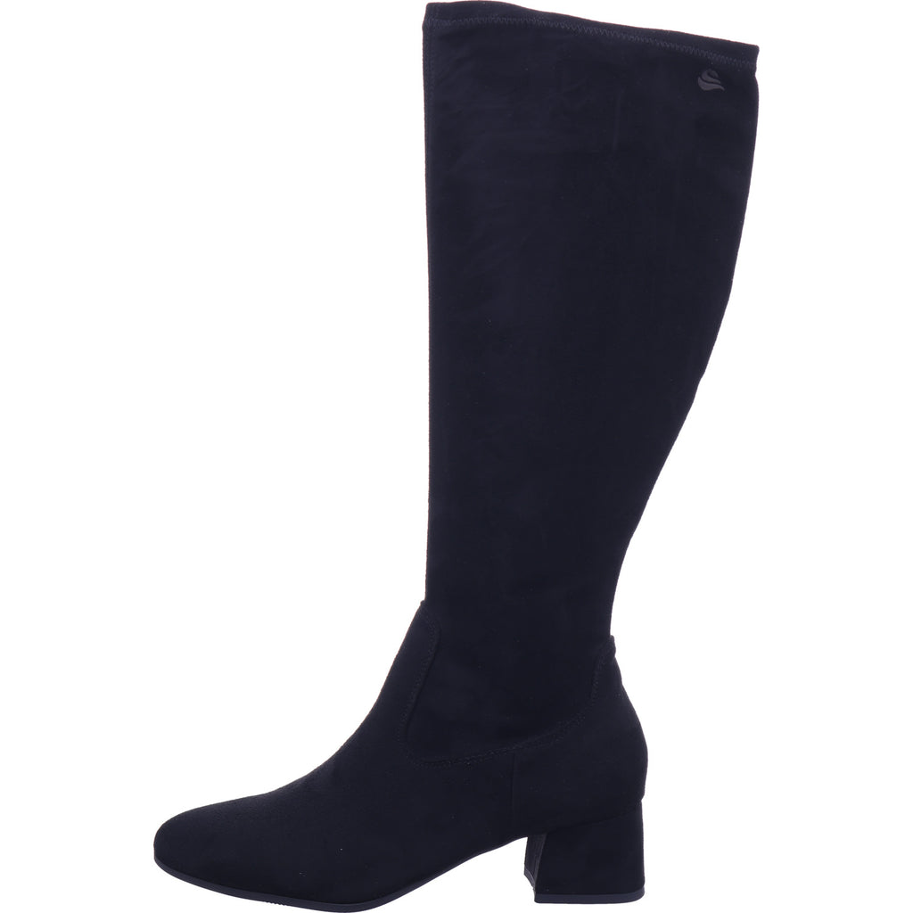 Jana Damen Stiefel  in schwarz
