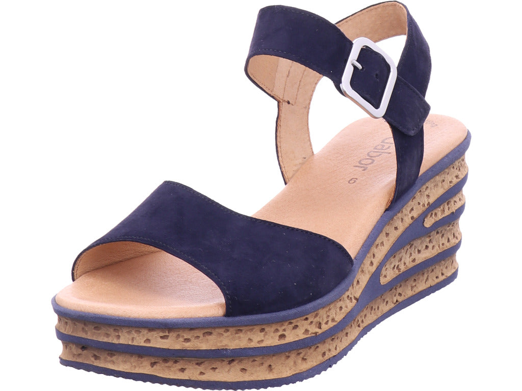 Gabor Women's Sandalette in Blue