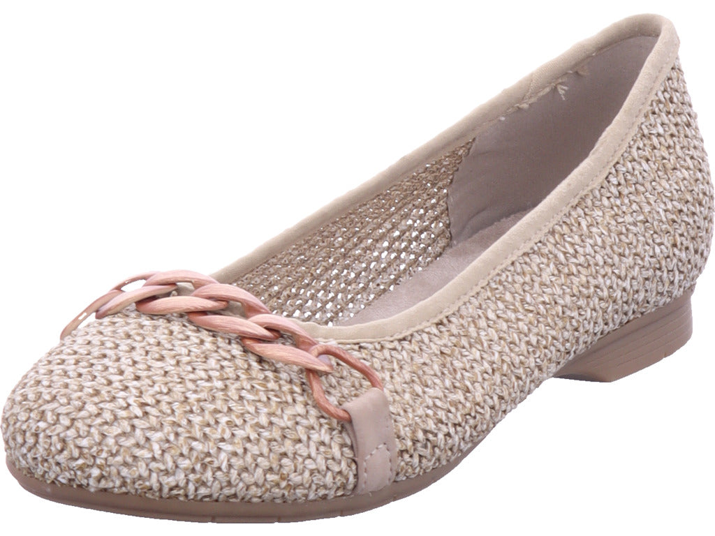 Jana Women's Ballerinas M2217144 in brown