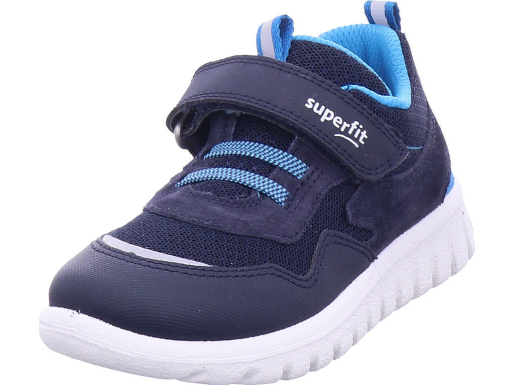 Superfit Jungen Halbschuh Sport7 Mini in blau