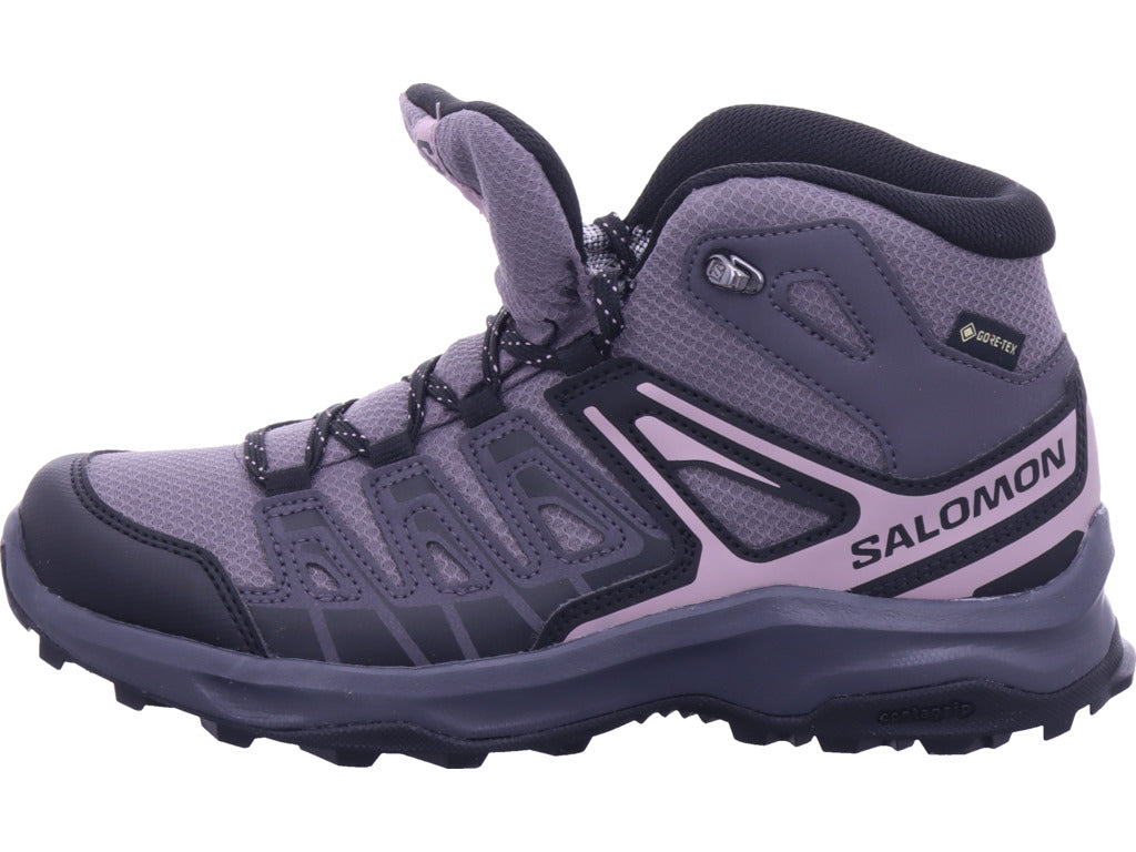 Salomon Women's Hiking Boot Extegra Mid Gtx W in Purple