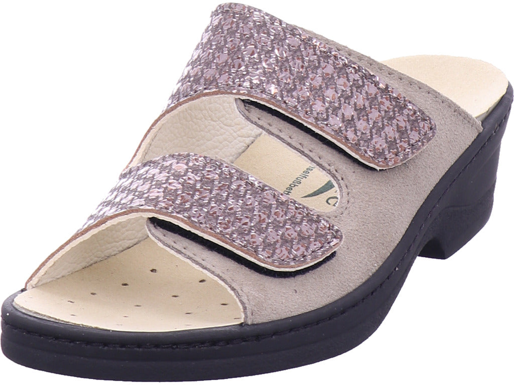 Algamare Damen Sabot  in beige