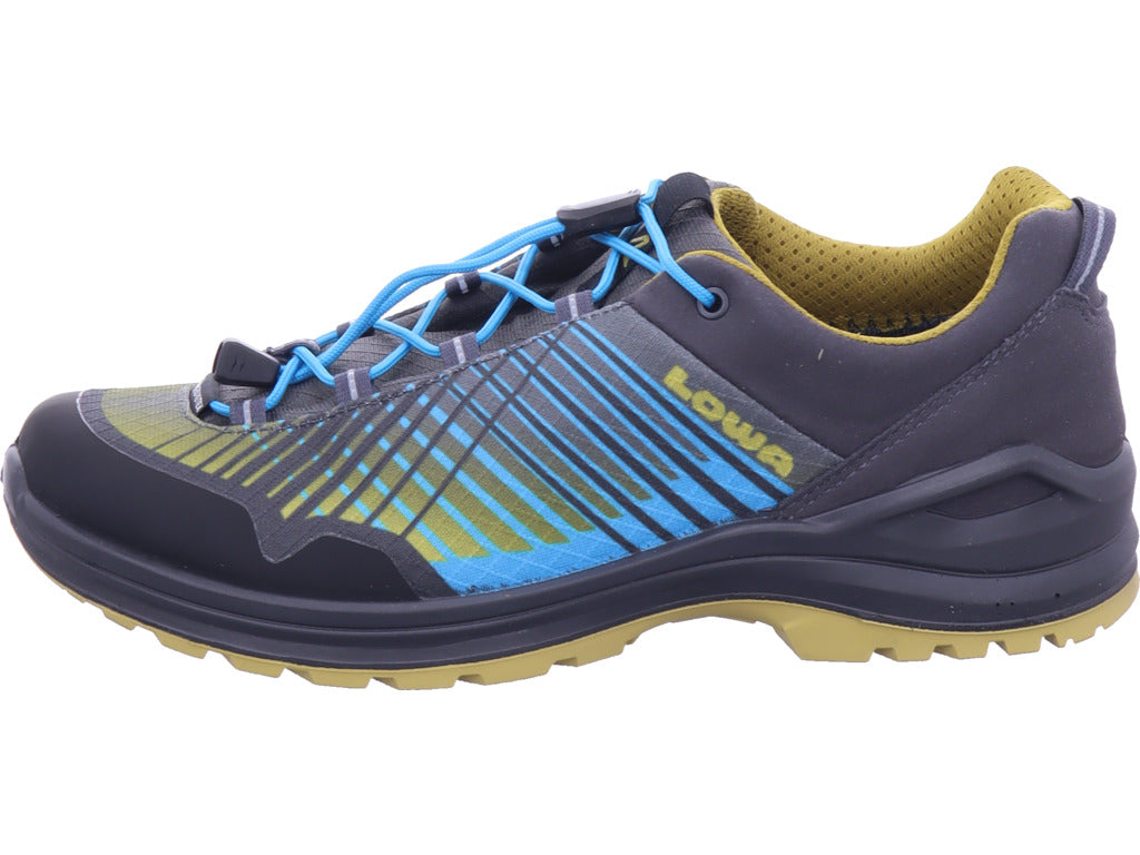 lowa Jungen Wanderschuh Carezza Gtx Lo Jr in blau