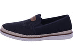 Rieker Herren Slipper Fsk Herren Halbschuhe in schwarz