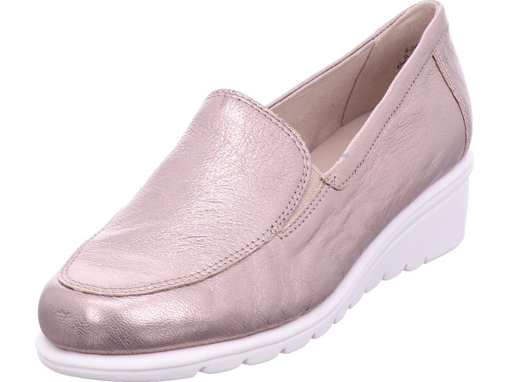 Caprice Damen Slipper Women Slip-On in braun