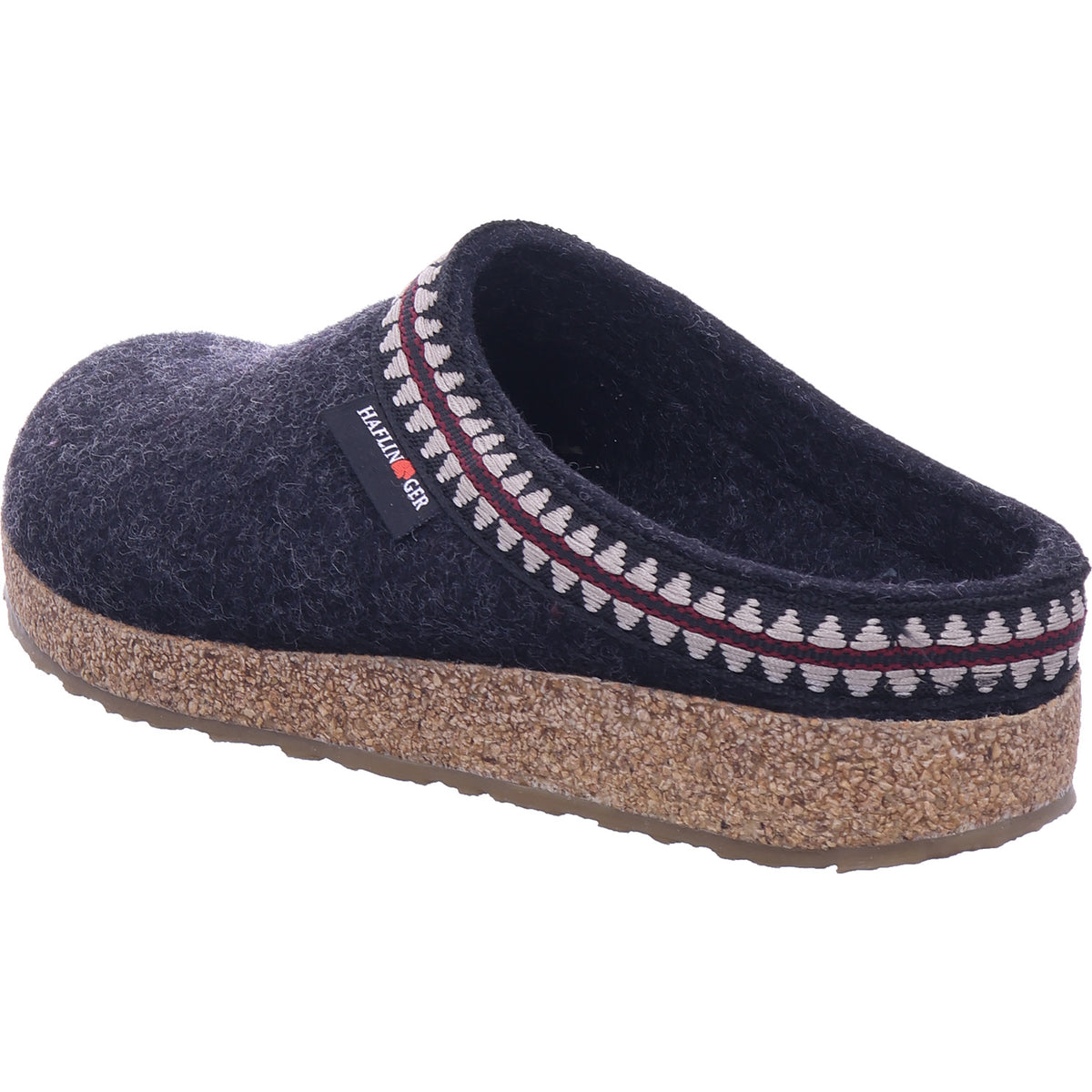 Haflinger Unisex – Dospělí Bačkory v šedé barvě