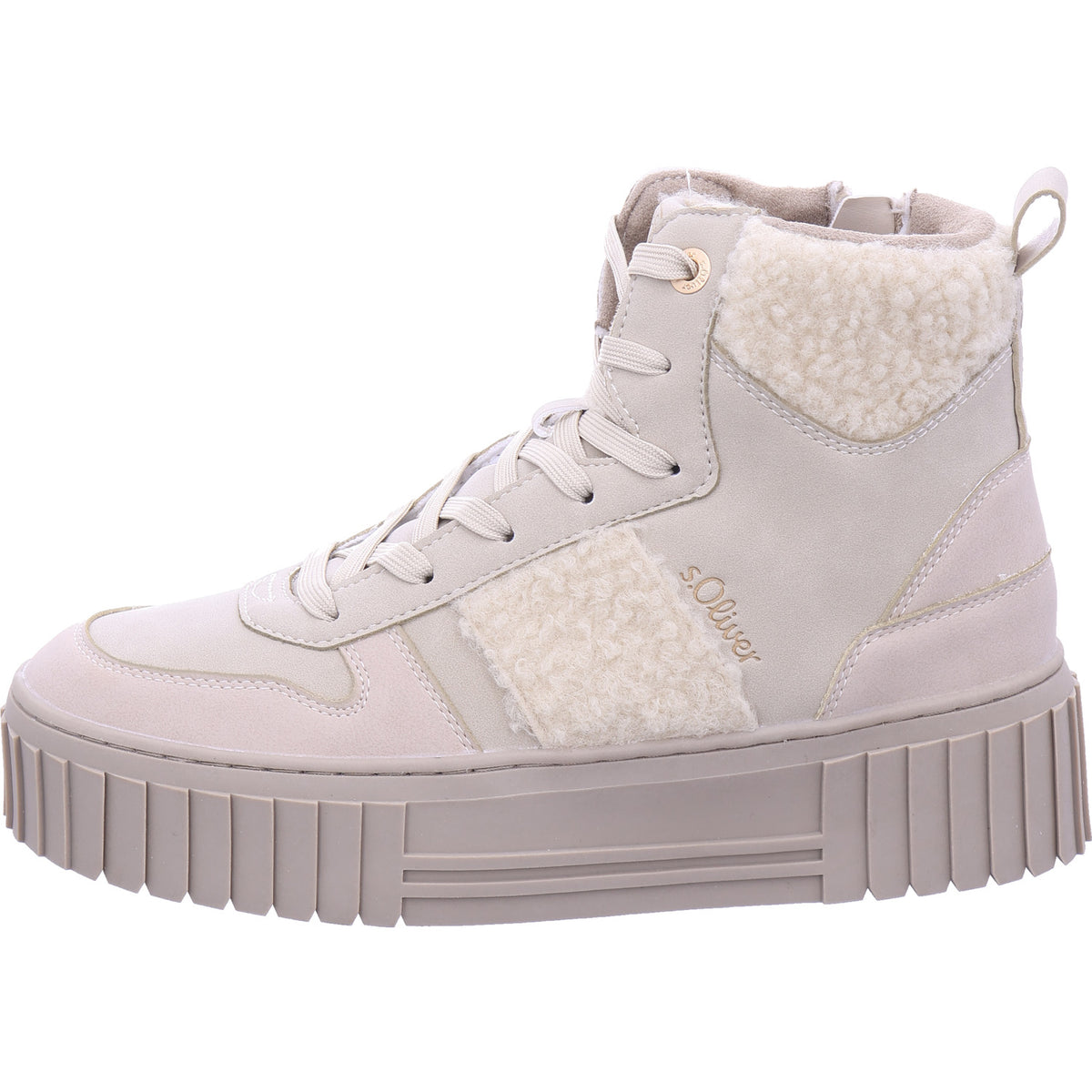 s.Oliver Damen Winterstiefel  in beige
