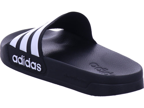 Adidas Unisex - Erwachsene Badeschuh Adilette Shower in schwarz