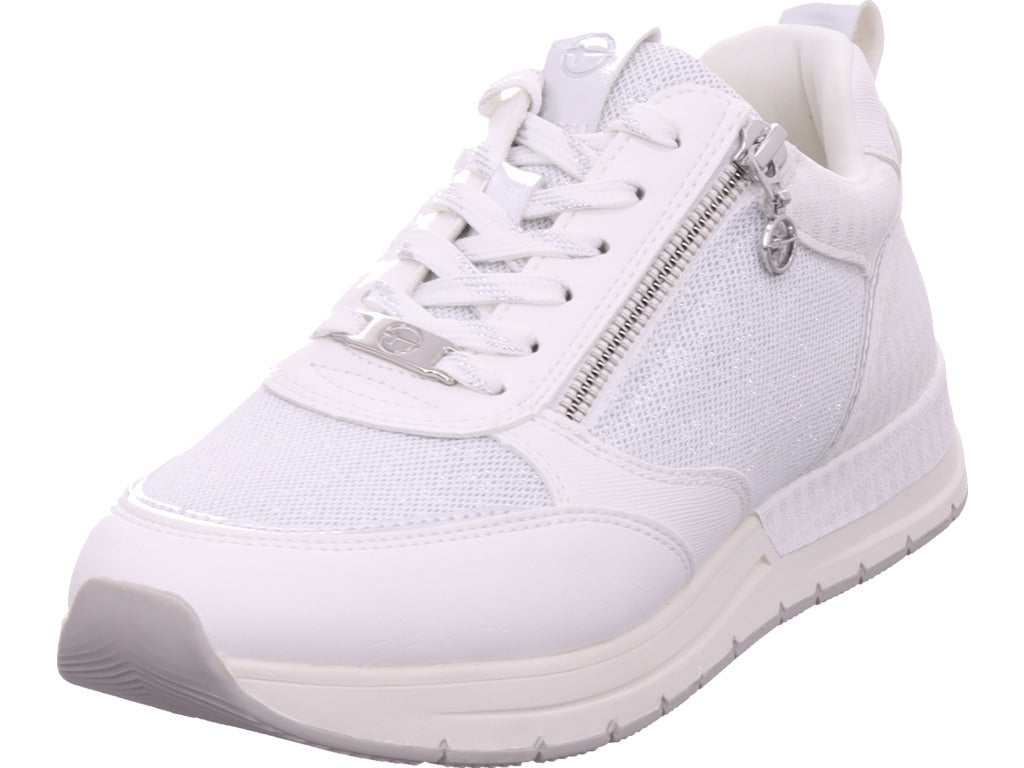 Tamaris women's sneakers in white
