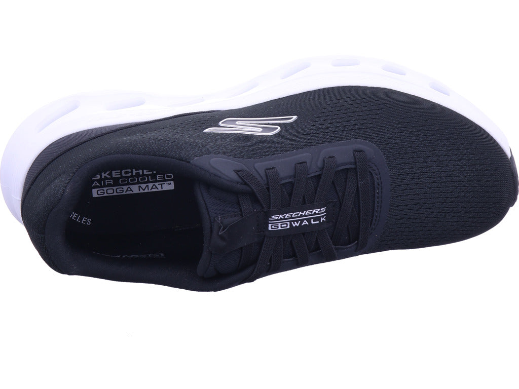 SKECHERS Men's Low-Top Shoe in Black