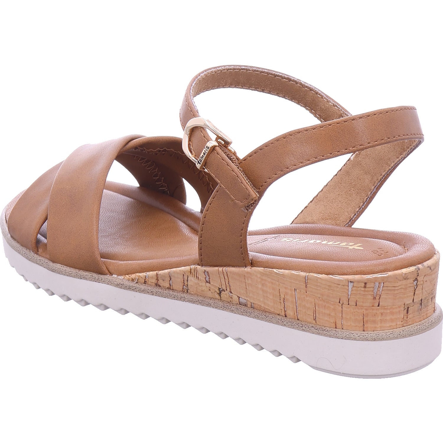 Tamaris Damen Sandale  in braun