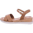 Tamaris Damen Sandalette  in braun