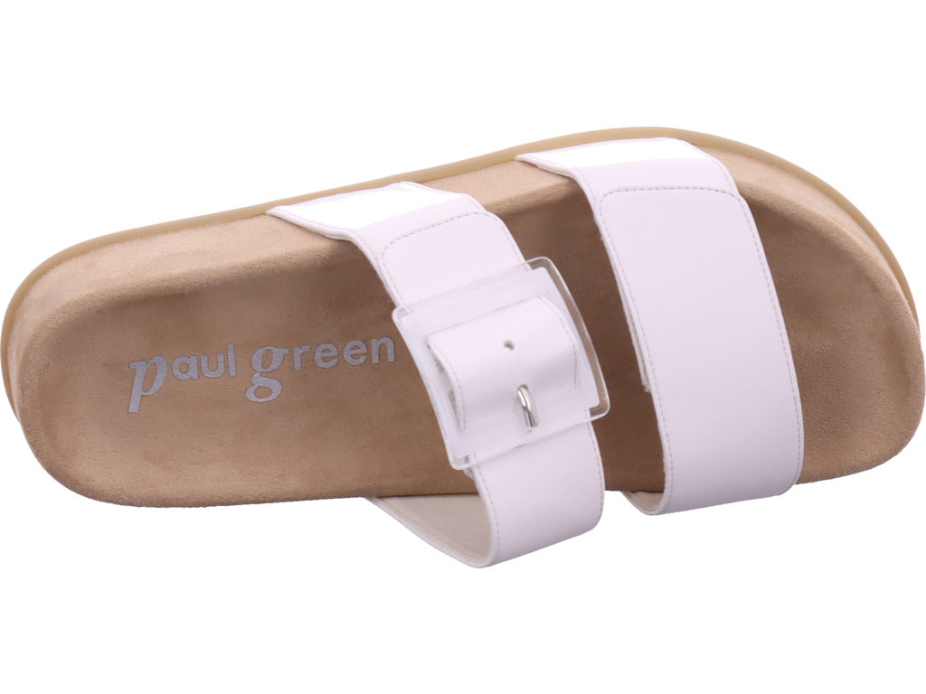 Paul Green Damen Pantolette  in weiß