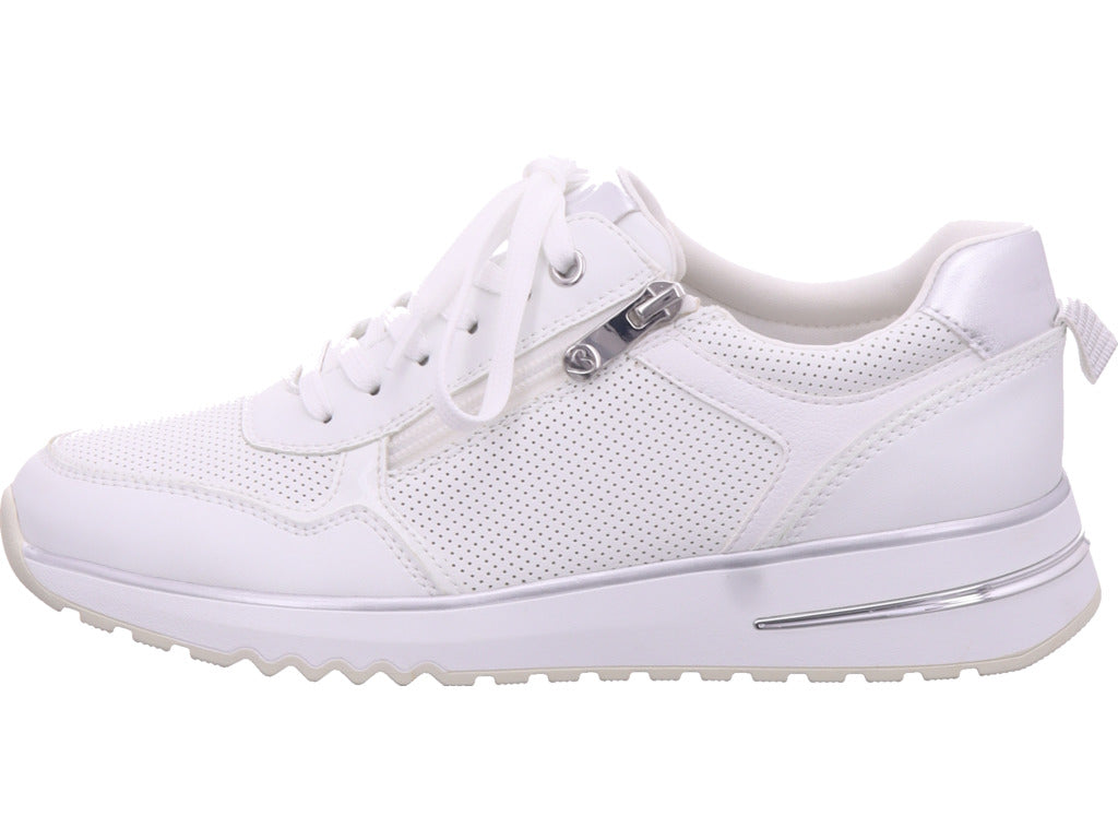 Marco Tozzi women's sneakers in white