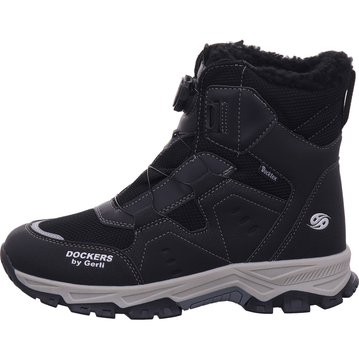 Dockers Jungen Winterstiefel  in schwarz