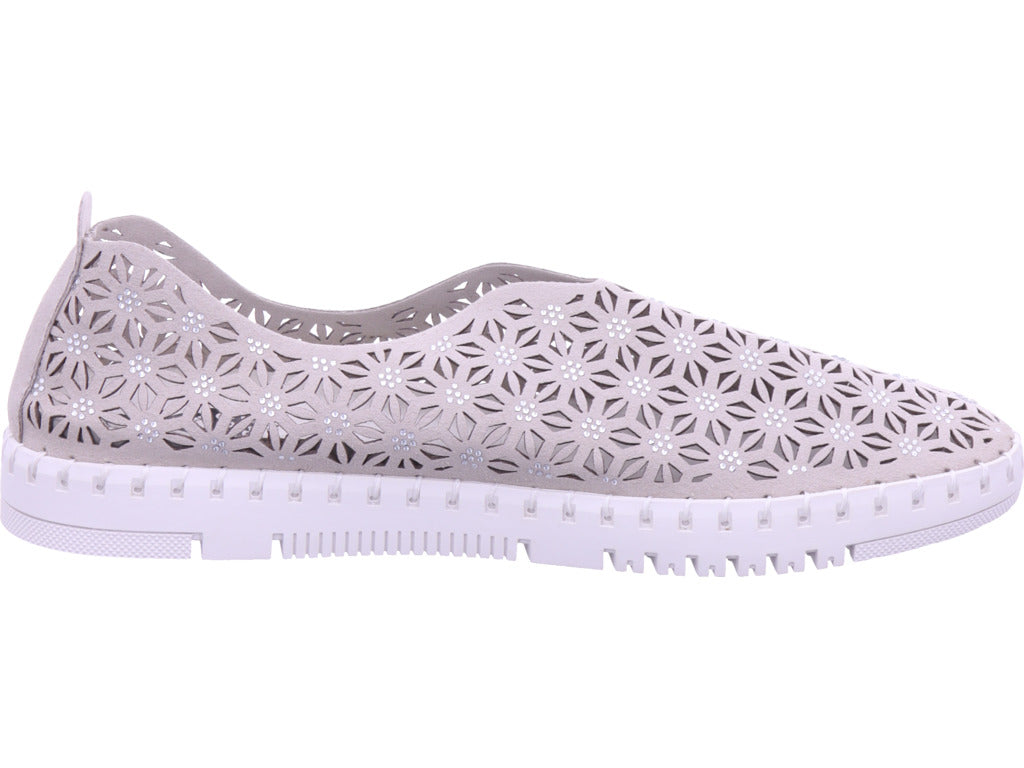 2 GO FASHION Women's Slip-Ons in beige