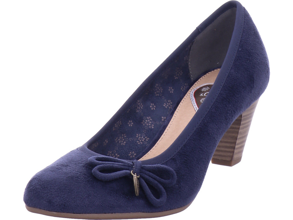 s.Oliver Damen Pump Damen Pumps in blau
