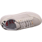 s.Oliver women's sneakers in beige