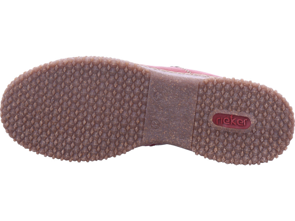 Rieker Damen Stiefelette Hwk Damen Stiefel in rot