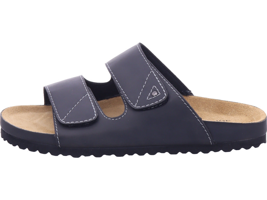 Planet Footwear Men's Mule in Black