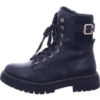 Shoe-world Damen Stiefel  in schwarz