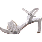 Tamaris Women's Sandals in Platinum