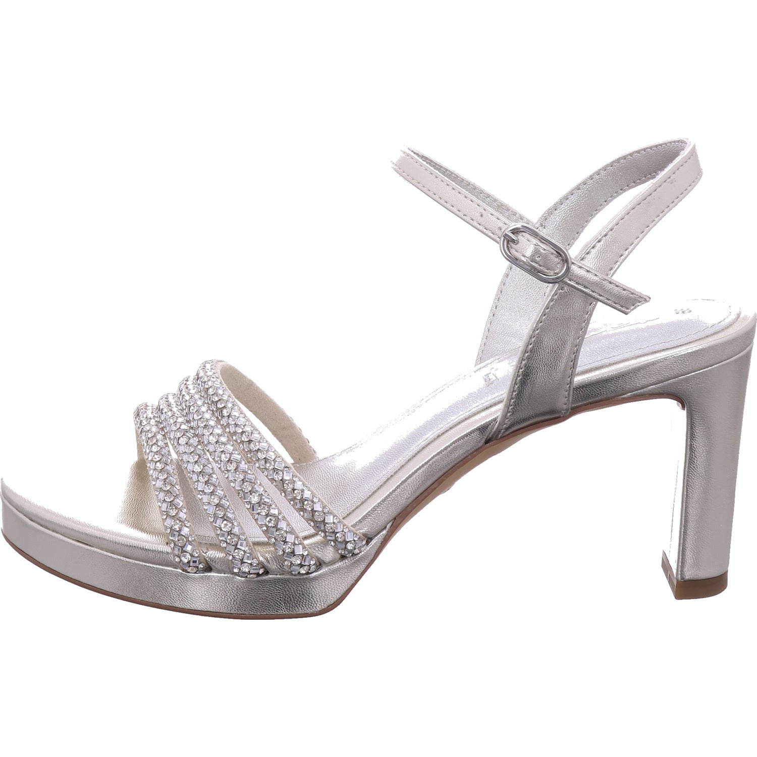 Tamaris Women's Sandals in Platinum