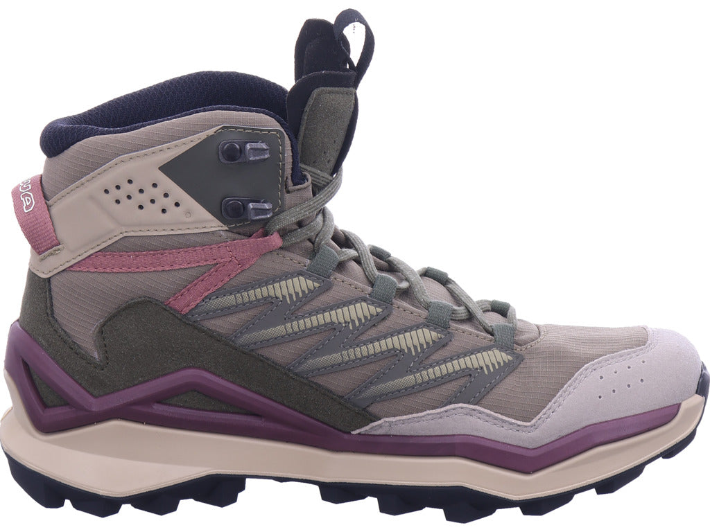 Lowa Women's Hiking Boots Maddox Pro GTX Mid Ws in Beige