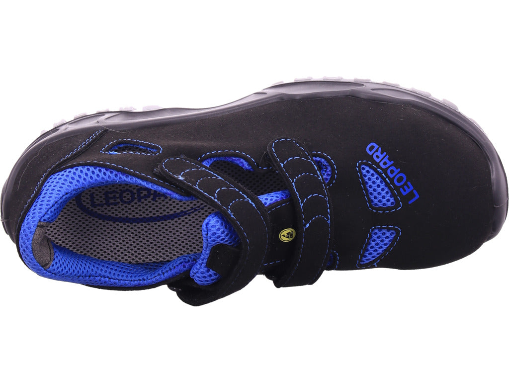 Leopard Men's Safety Shoe in Black