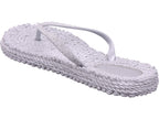 Ilse Jacobsen Damen Pantolette  in silber