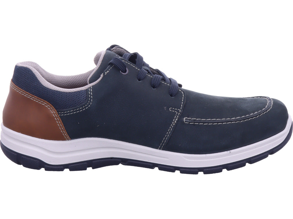 Rieker men's low shoes Fsk men's low shoes in blue