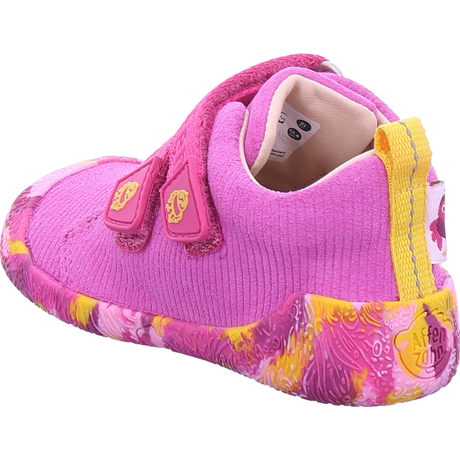 Affenzahn Girls' Barefoot Shoes Prewalker Leather Walky in Pink