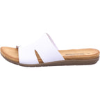 Shoe-world Women's Mule in White