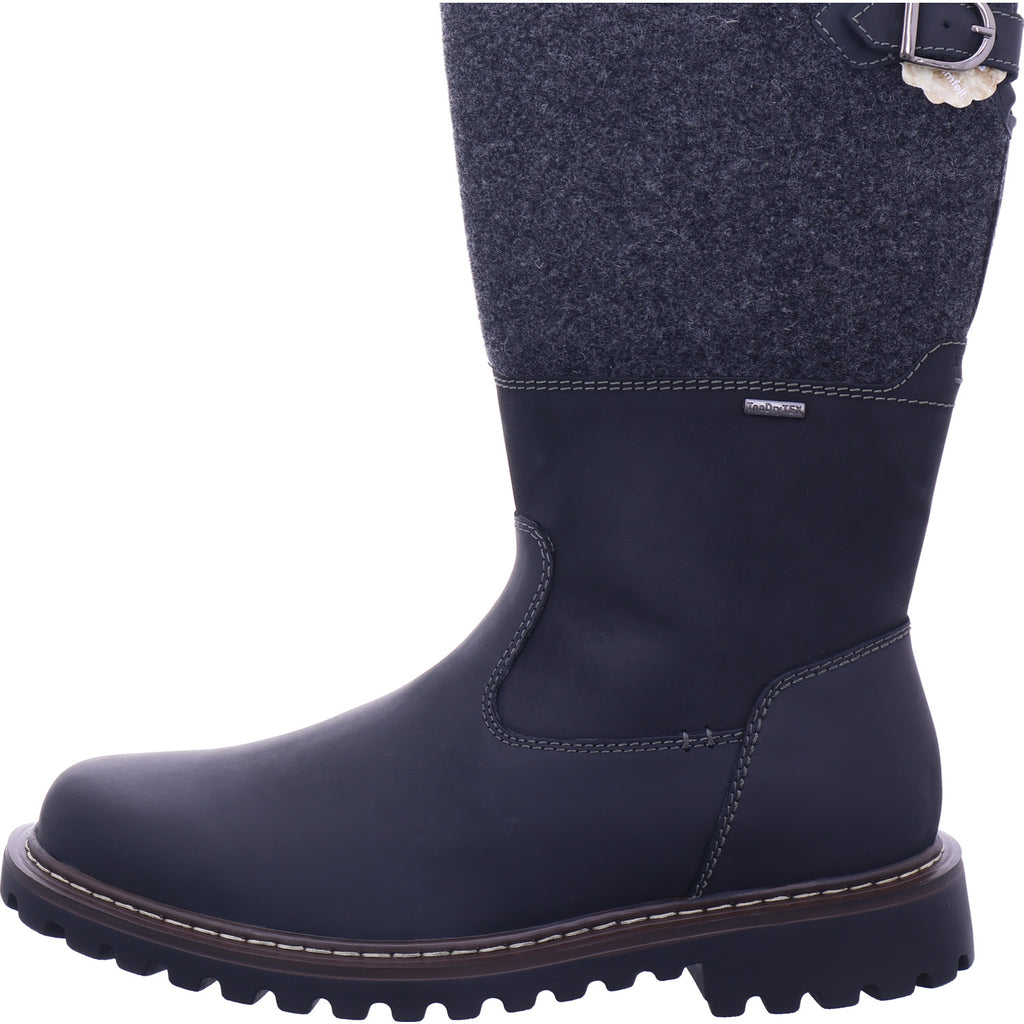 Josef Seibel Herren Winterstiefel  in schwarz