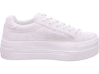 Buffalo textile shoe in white