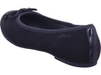s.Oliver Damen Ballerina  in schwarz