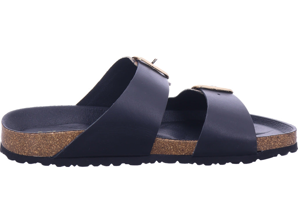 Tamaris Damen Pantolette  in schwarz