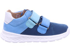 Superfit Jungen Lauflernschuh Stiefelette Leder \ Breeze in blau