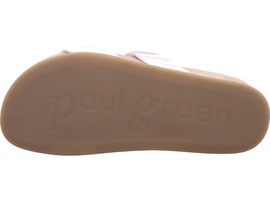 Paul Green Damen Pantolette  in weiß