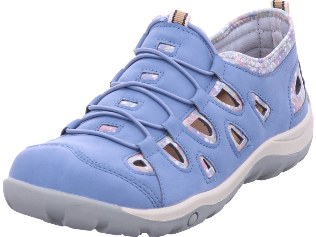 Shoe-world Women's Blue Slippers in Blue