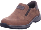 Rieker men's slippers Hwk men's low shoes in brown