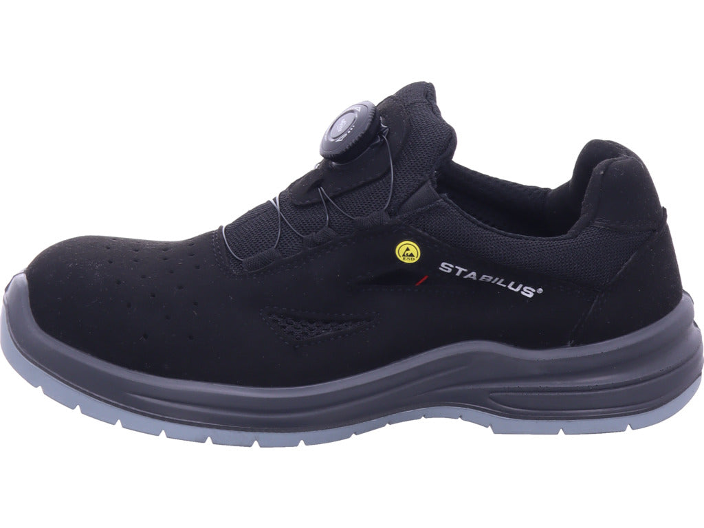 Stabilus Unisex - Adults Mule Jorden Black Twist Air Sandal in black