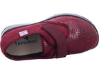 Varomed Damen Hausschuh Zürich Stretchschuh in rot