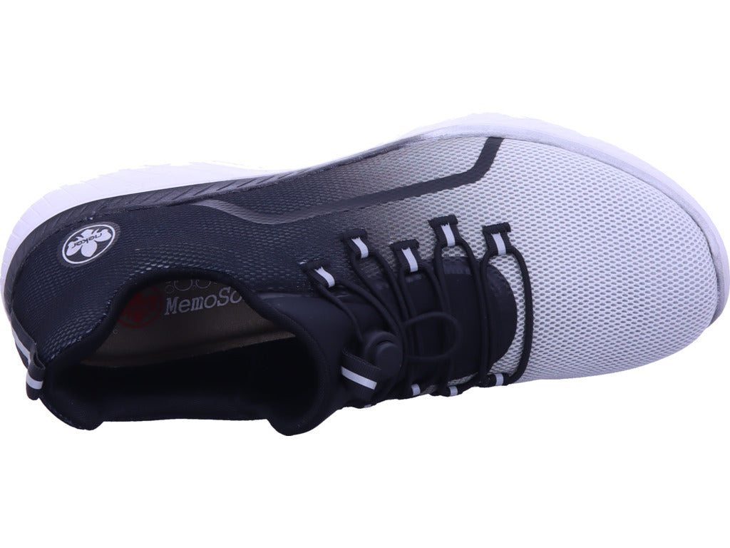 Rieker Damen Slipper Fsk Damen Halbschuhe in schwarz