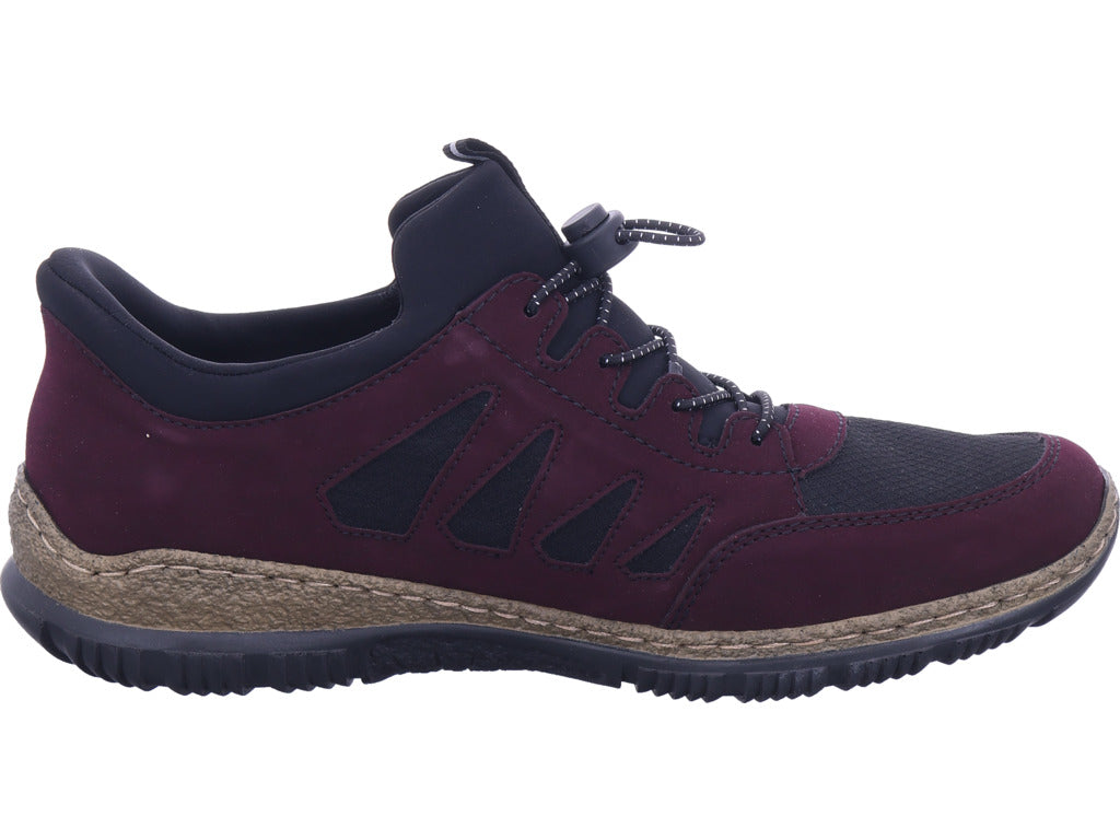 Rieker Damen Slipper Hwk Damen Halbschuhe in lila