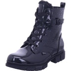 s.Oliver Mädchen Stiefelette  in schwarz