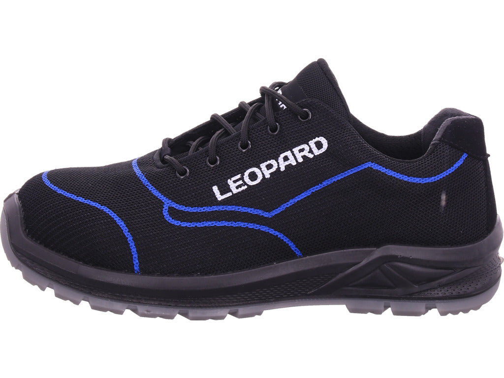 Leopard Herren Arbeitsschuh  in schwarz