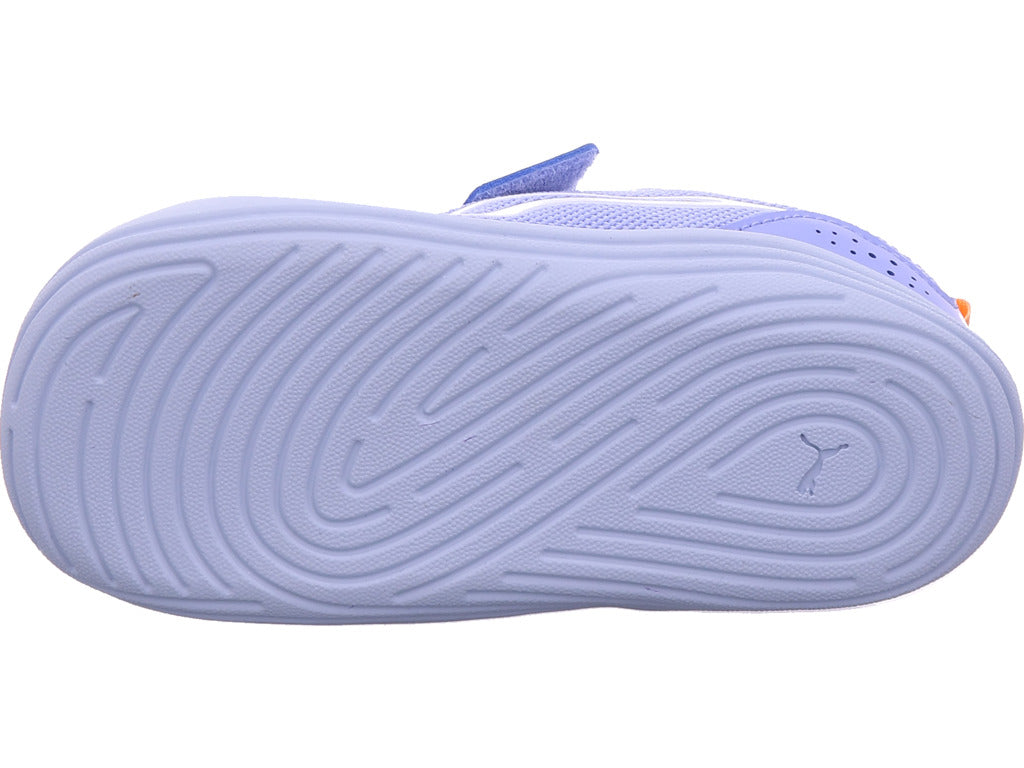 Chlapecké nízké boty Puma Kitten Mesh V Inf v modré barvě